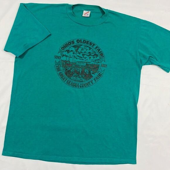 Vintage “Ohio’s Oldest Fair” Short Sleeve Tee - Picture 2 of 7